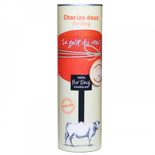 Chorizo doux pur Boeuf Charolais 200g