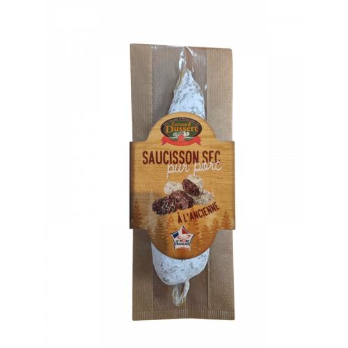 Saucisson sec pur porc 200g Fernand Dussert