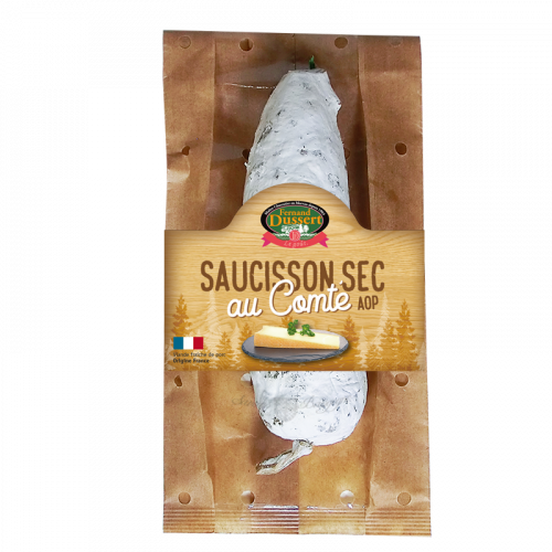 Saucisson sec au Comté 200g Fernand Dussert